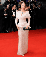 The Quiet Empress, Blush Pink Embellished Gown - Image 2