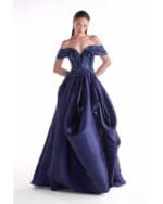 Midnight Nocturne Embellished  Gown