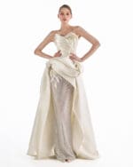 Dialogue of Form and Light Gown