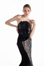 Midnight Illusion Mermaid Gown - Image 4