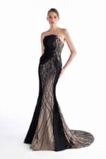 Midnight Illusion Mermaid Gown - Image 5