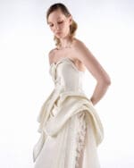 Étoile Drape Sculptural Gown - Image 3