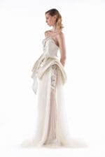 Étoile Drape Sculptural Gown - Image 2