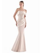 Ethereal Contour Mermaid Gown