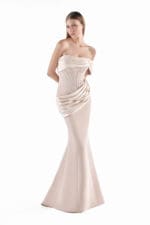 Ethereal Contour Mermaid Gown - Image 3