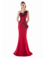 The Scarlet Current Mermaid Gown