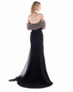 Noir Smoke Mermaid Gown - Image 2