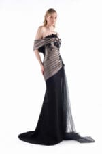 Noir Smoke Mermaid Gown - Image 4
