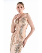 Gilded Canopy Mermaid Gown - Image 2