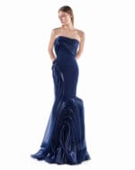 Navy Resonance Mermaid Gown