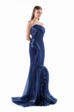 Navy Resonance Mermaid Gown - Image 4
