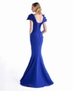 Cobalt Facet Mermaid Gown - Image 2