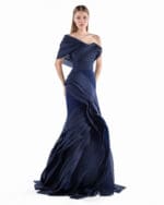 Navy Nocturne Mermaid Gown