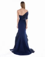Navy Nocturne Mermaid Gown - Image 2