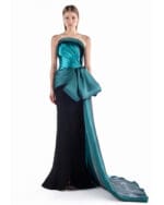 Emerald Theatre Column Gown - Image 4