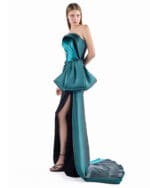Emerald Theatre Column Gown - Image 2
