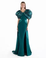 Emerald Aegis Mermaid Gown - Image 4