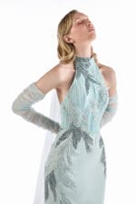 The Floating Cape Evening Gown - Image 2