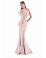 Blush Cloud Mermaid Gown