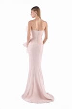 Blush Cloud Mermaid Gown - Image 4