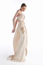 Champagne Solstice Column Gown - Image 4
